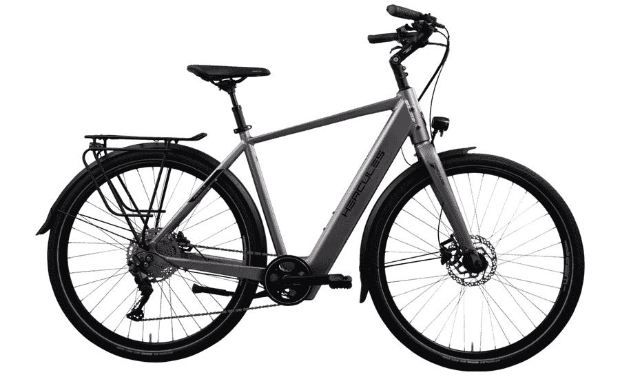 HERCULES Urbanico I-10 - 28 Zoll 410Wh 10K Diamant - darksilver-matt