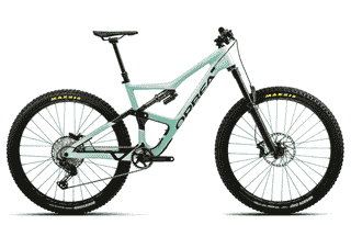 Orbea OCCAM M30 LT - 29 Zoll 12K Fully - Ice Green-Jade Green Carbon View