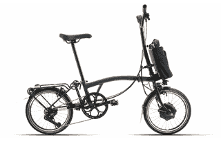 Brompton C-Line Electric Urban 4-speed - Typ H - 16 Zoll 300Wh 4K Faltrad - Ocean Blue