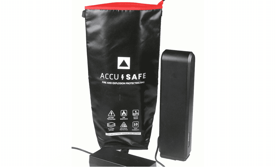 ACCU-Safe Bag - feuerfest & wasserdicht - black