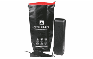 ACCU-Safe Bag - feuerfest & wasserdicht - black