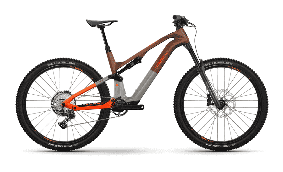 Haibike LYKE CF 10 - 29 Zoll 430Wh 12K Fully - leather/orange - gloss