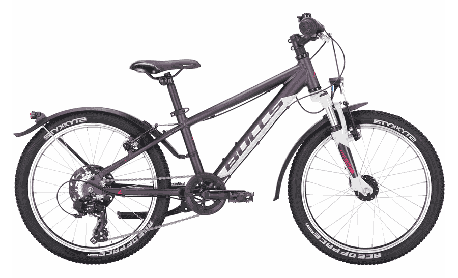 BULLS Tokee Street 20 7-spd outer - 20 Zoll 7K Diamant - dark purple matt