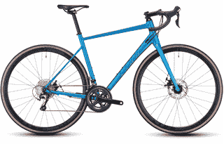 Cube Attain Race - 28 Zoll 20K Diamant - blue´n´spectral