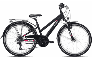 PEGASUS Avanti 18 24 - 24 Zoll 18K Trapez - black matt