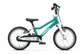 Woom GO 2 - 14 Zoll Diamant 1K - metallic turquoise
