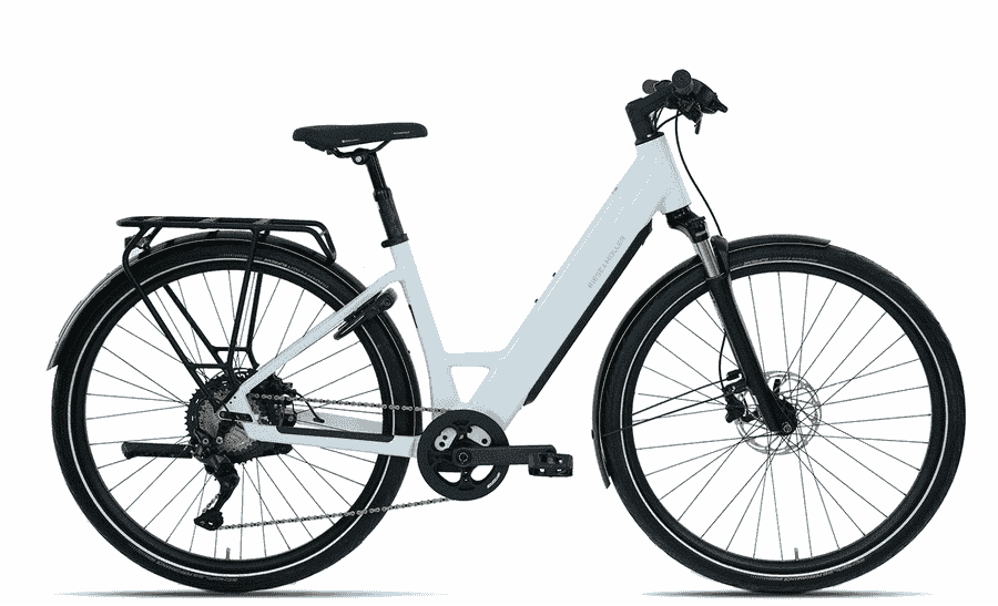 Riese und Müller UBN Six touring - 28 Zoll 430Wh 11K Wave - pure white
