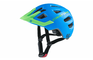 Cratoni Maxster Pro Kinderhelm - blue-green matt