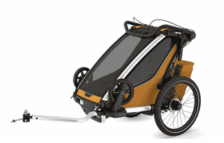 Thule Chariot Sport 2 single - Kinderfahrradanhänger - Natural Gold