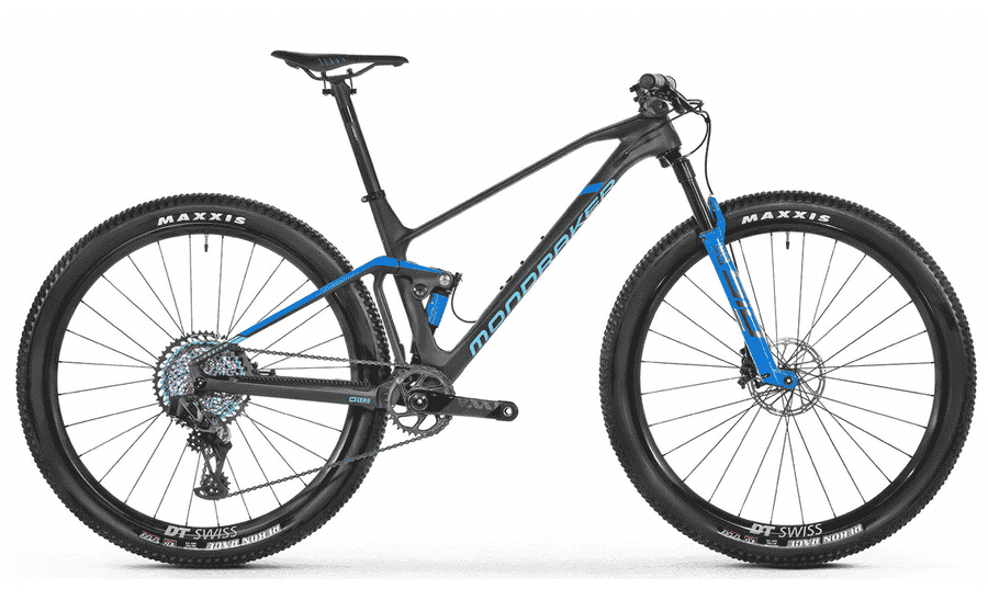 Mondraker F-Podium RR Demobike - 29 Zoll 12K Fully - Matte Carbon Light Blue