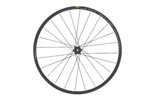 Mavic Allroad Disc CL 700 12x142, rear - Shimano HG Freilauf - Hinterrrad