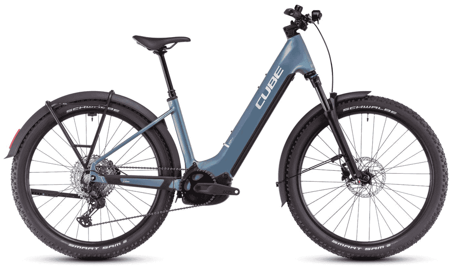 Cube Reaction Hybrid Pro Allroad - 27.5 Zoll 800Wh 12K Wave - smaragdgrey´n´prism