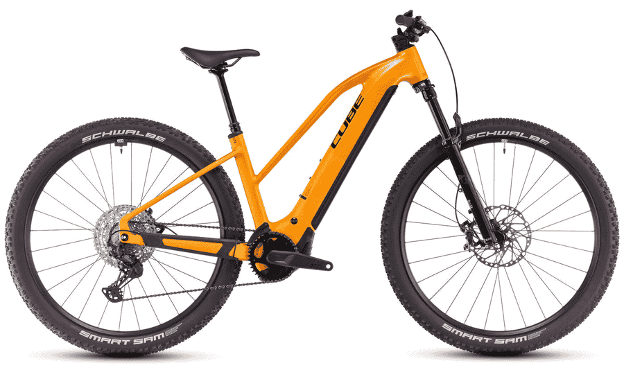 Cube Reaction Hybrid SLX - 27.5 // 29 Zoll 800Wh 12K Trapez - spectraorange´n´violet