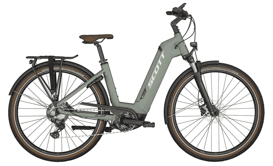 Scott Sub Sport eRIDE 20 Unisex green - 28 Zoll 625Wh 10K Wave - Highland Green