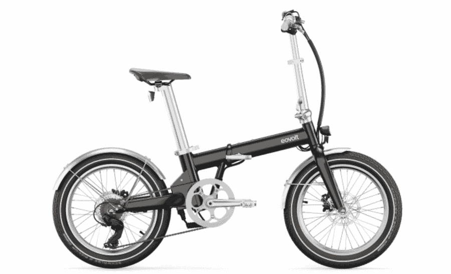 Eovolt Afternoon Vintage - 20 Zoll 380Wh 7K Faltrad - Black Satin