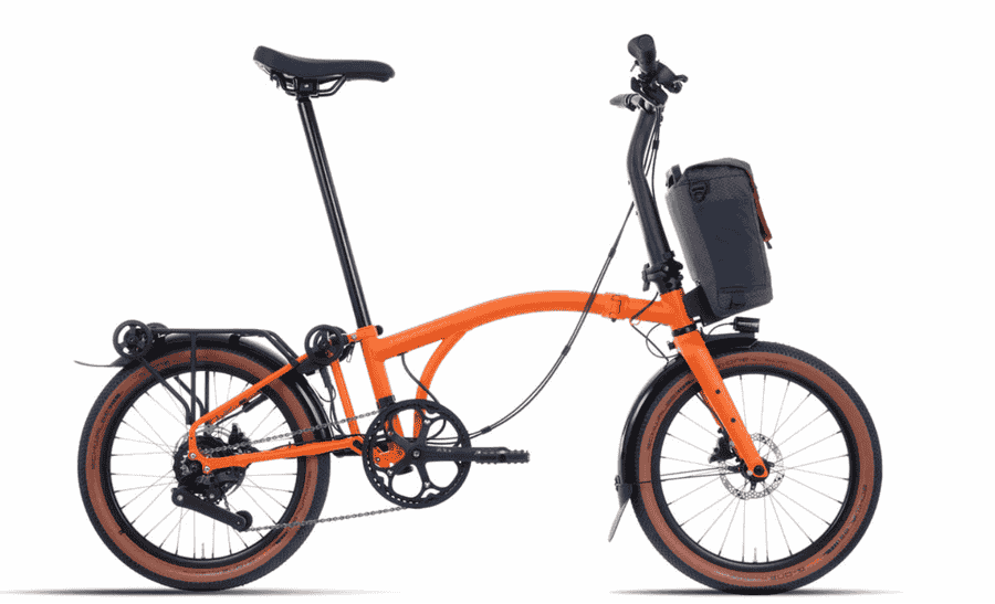 Brompton G Line Electric - 20 Zoll 345Wh 4K Faltrad - Adventure Orange