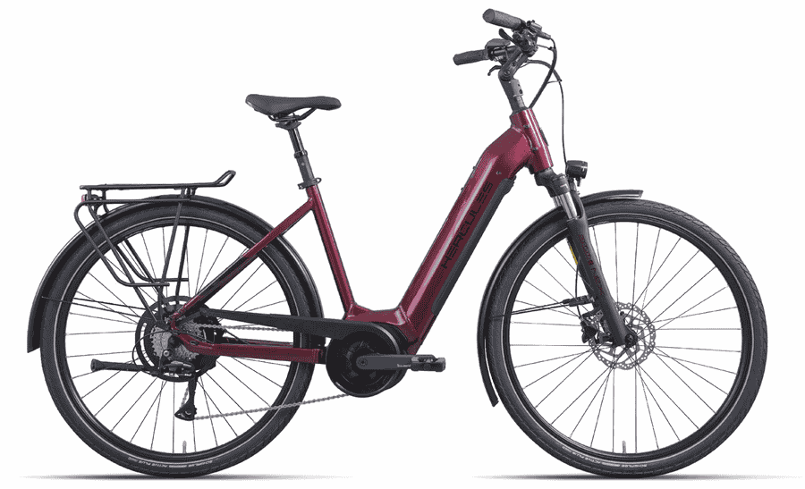 HERCULES Futura I-8 - 28 Zoll 625Wh 8K Wave - ultimacy bordeaux-glossy