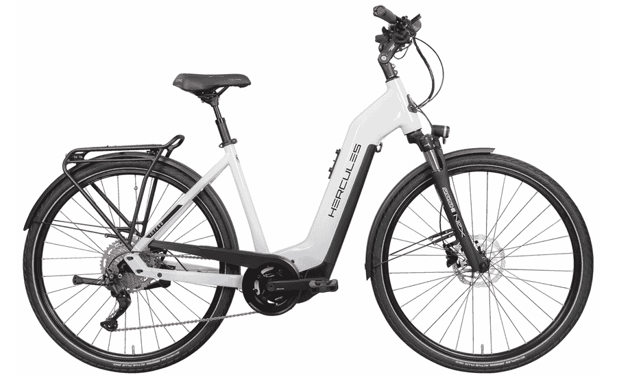 HERCULES Intero Sport I-10 - 28 Zoll 630Wh 10K Wave - white-glossy