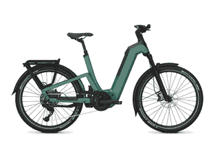 Kalkhoff ENTICE 7+ MOVE - 27.5 Zoll 600Wh 10K Fully - mineralgreen / huntsmengreen matt