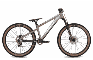 Ghost Nirvana 4X - 26 Zoll 1K Diamant - raw alu/chrome - glossy