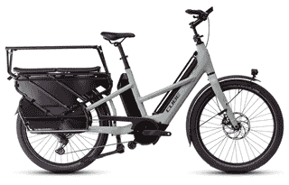 Cube Longtail Sport Hybrid Family 725 - 26 Zoll 725Wh 10K Trapez - swampgrey´n´reflex