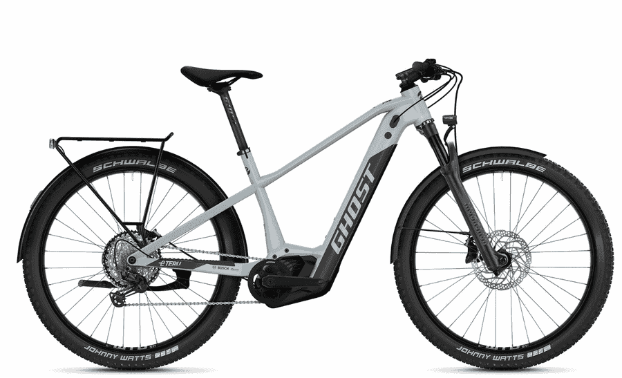 Ghost E-Teru Pro EQ - 27.5 Zoll 750Wh 12K Diamant - Uni Light Blue Grey/Dark Grey - Matt