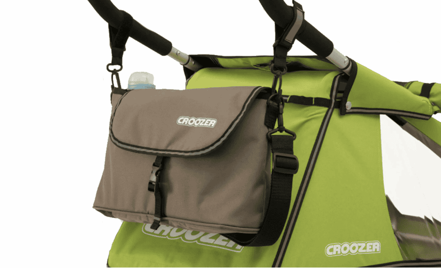 Croozer Schiebebügeltasche Kid - Meadow Green Sand Grey