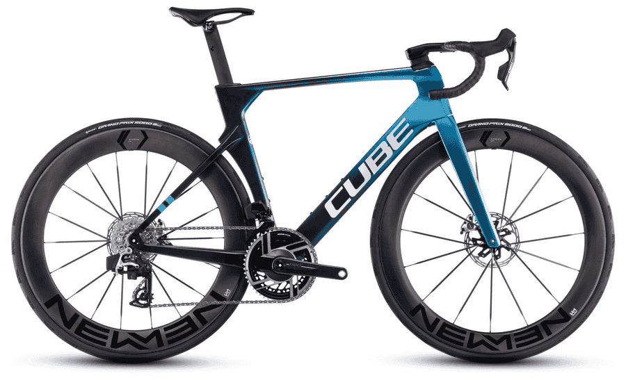 Cube Litening AERO C:68X SLX - 28 Zoll 24K Diamant - chromeblue´n´liquidblue