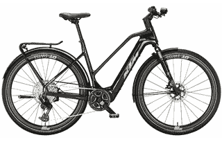 KTM MACINA SPORT SX PRIME - 28 Zoll 400Wh 12K Trapez - transparent gold (grey+gold)