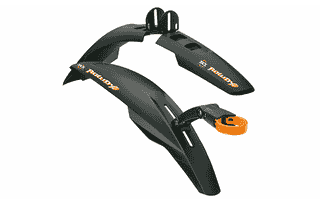 SKS Rowdy MTB Schutzblech-Set (20 Zoll - 24 Zoll) - schwarz
