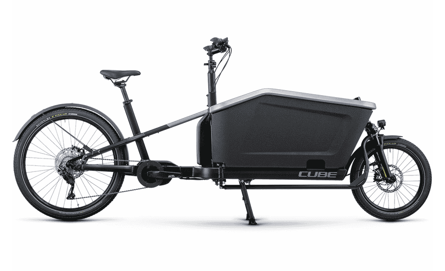 Cube Cargo Sport Dual Hybrid 1000 - 20/27.5 Zoll 1000Wh 10K Lastenrad - flashgrey´n´black