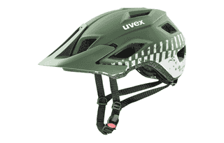Uvex access - moss green-white matt
