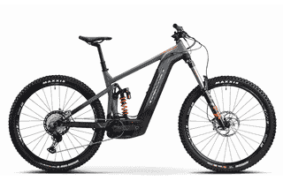 Ghost E-Riot EN Full Party - 27.5 // 29 Zoll 750Wh 12K Fully - grey/black - matt/glossy