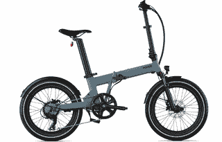 Eovolt Afternoon - 20 Zoll 378Wh 7K Faltrad - Ozeanblau