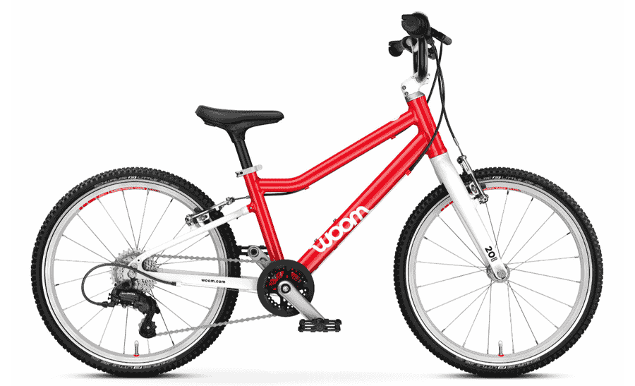 Woom GO 4 - 20 Zoll Diamant 7K - woom red