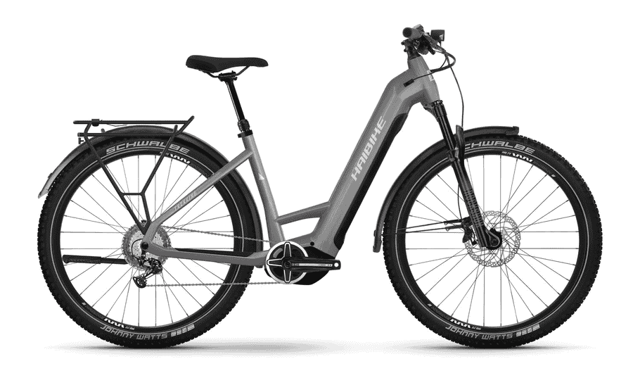 Haibike Trekking 7 - 27.5 Zoll 720Wh 12K Wave - urban grey/white - gloss