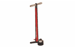 Lezyne Steel Floor Drive - rot