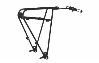 Ortlieb Quick-Rack L - Gepäckträger für Rennrad, Gravel- oder Mountainbike