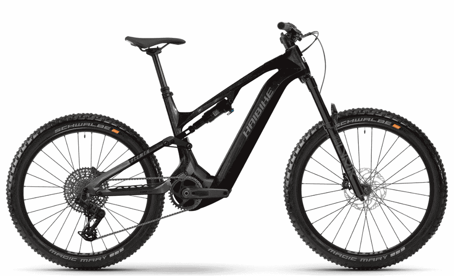 Haibike ALLMTN CF 9 - 29 Zoll 800Wh 12K Fully - Black Platinum