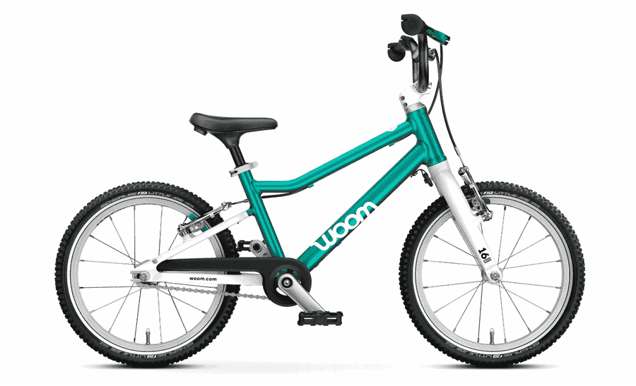 Woom GO 3 - 16 Zoll Diamant 1K - metallic turquoise