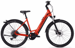 BULLS Cross Rider EVO 2 750 - 29 Zoll 750Wh 12K Wave - metallic orange