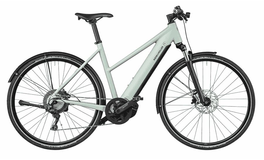 Riese und Müller Roadster Mixte touring - 28 Zoll 625Wh 11K Trapez - salvia matt