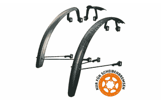 SKS Speedrocker XL - Schutzblechset - Schwarz
