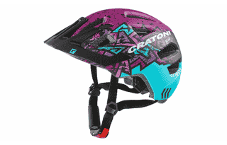 Cratoni Maxster Pro Kinderhelm - wild-purple matt