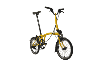 Brompton C-Line Electric - 12 Speed - Typ H - 16 Zoll 300Wh 12K Faltrad - Bumblebee Yellow