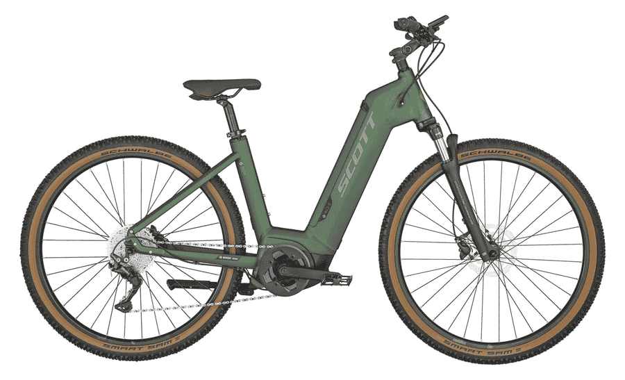 Scott Sub Cross eRIDE 10 Unisex - 28 Zoll 625Wh 10K Wave - Malachite Green