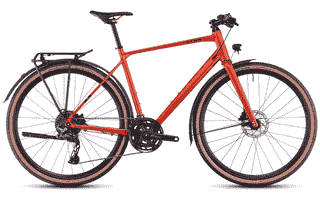 Cube Nulane Pro FE - 28 Zoll 20K Diamant - fireorange´n´black