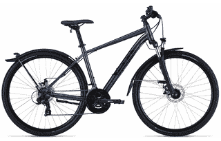 BULLS Wildcross Street - 28 Zoll 21K Diamant - steel blue