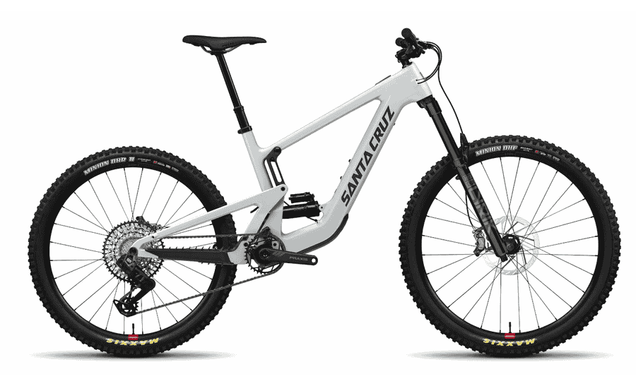 Santa Cruz Heckler SL GX AXS - 27.5 / 29 Zoll 430Wh 12K Fully - Matte Silver