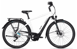 PEGASUS Premio Evo 10 Lite 750 - 28 Zoll 750Wh 10K Diamant - metallic off-white/black matt